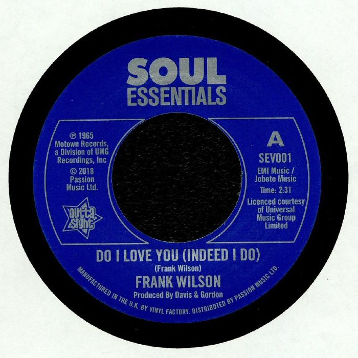 Frank Wilson Do I Love You (Indeed I Do)