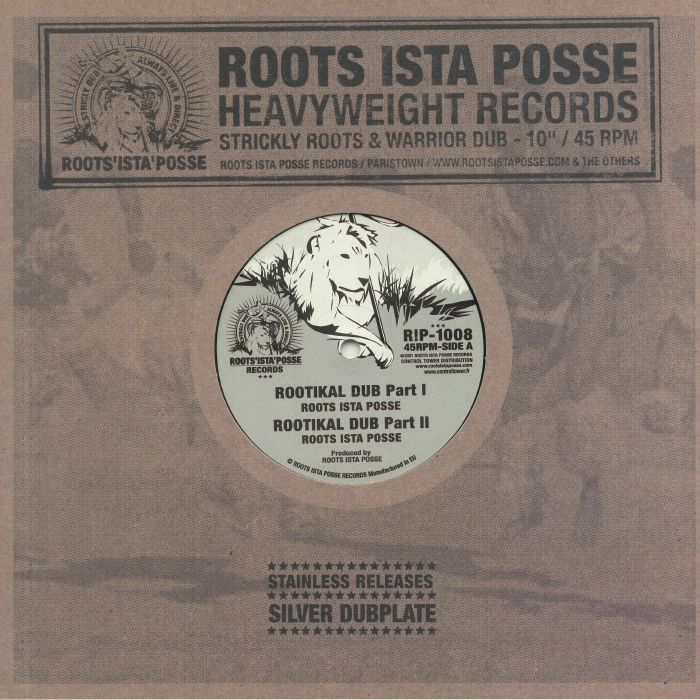 Roots Ista Posse – Rootikal Dub vinyl cover
