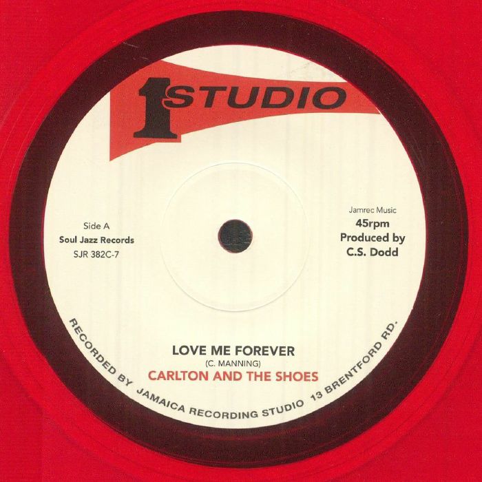 Carlton & The Shoes – Love Me Forever vinyl cover
