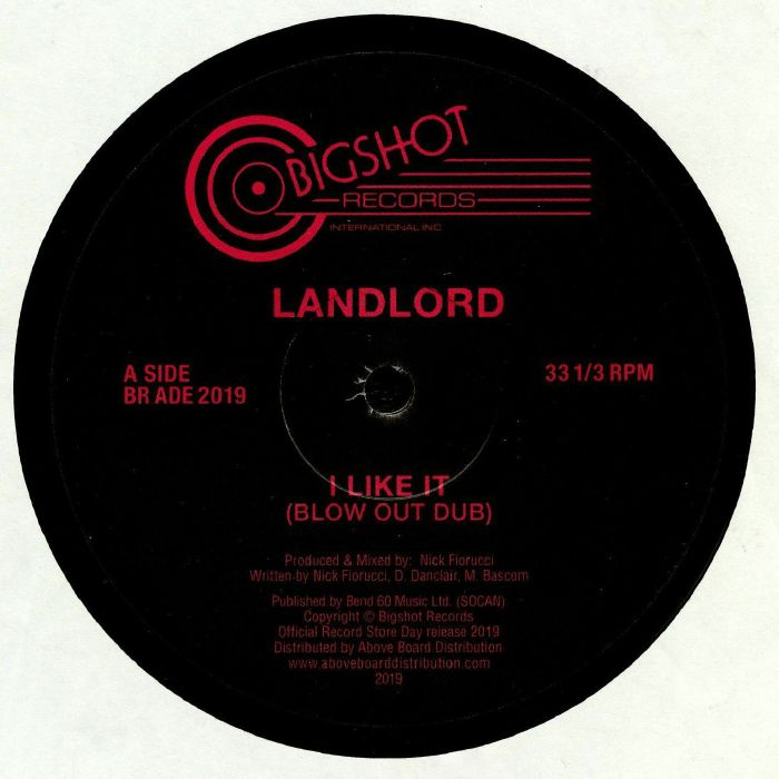 Landlord I Like It (Blow Out Dub) (Record Store Day 2019)