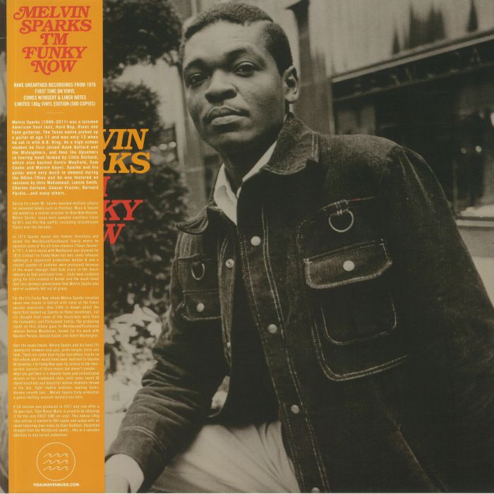 Melvin Sparks – Im Funky Now vinyl cover