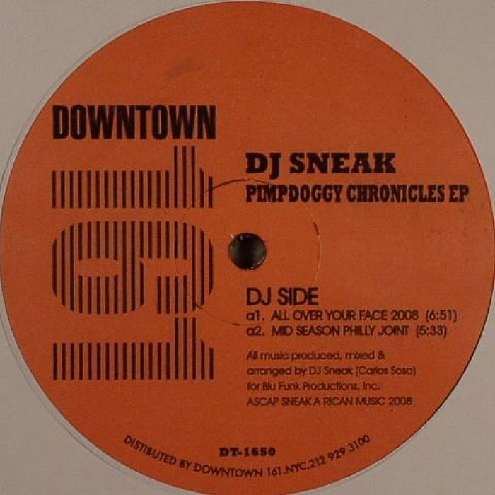DJ Sneak – Da Pimpdoggy Chronicles EP vinyl cover