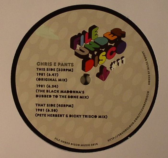 Chris E Pants Vinyl