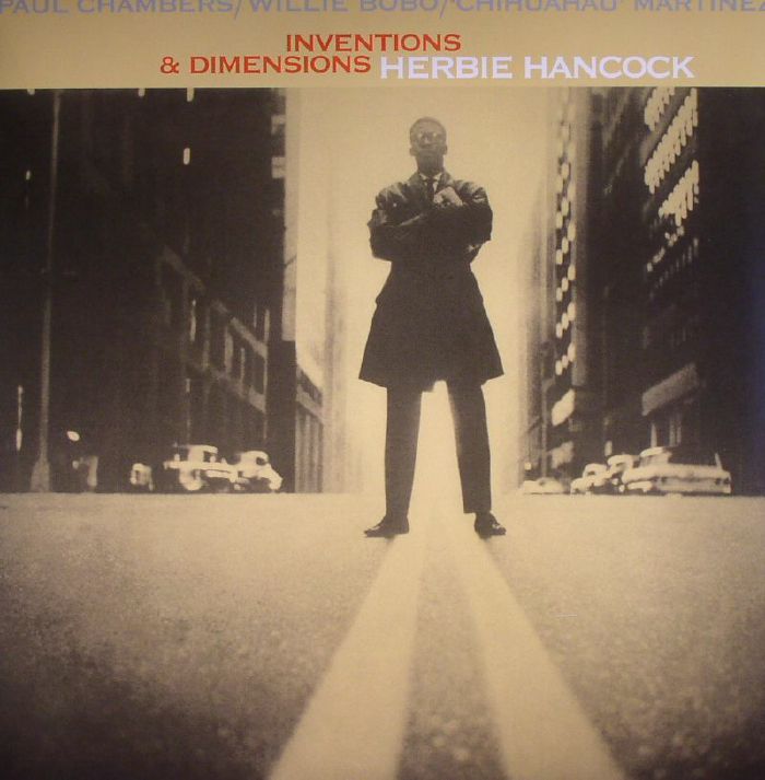 Herbie Hancock – Inventions and Dimensions vinyl cover