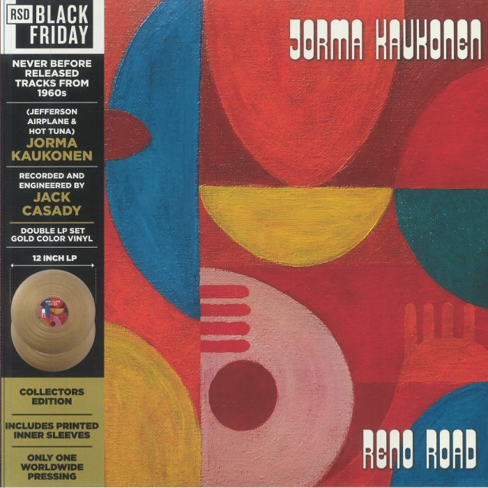 Jorma Kaukonen Reno Road (Record Store Day Black Friday RSD 2024)