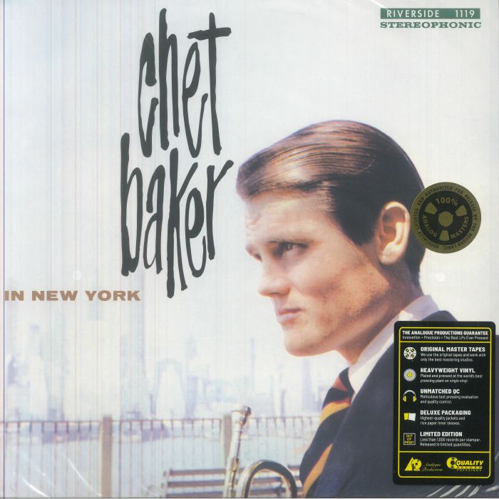 Chet Baker – In New York vinyl cover