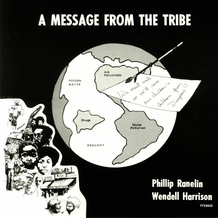 Phillip Ranelin | Wendell Harrison – A Message From The Tribe vinyl cover