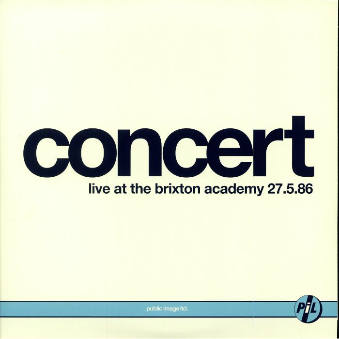 Public Image Ltd Concert: Live At The Brixton Academy 27/5/86 (Record Store Day 2018)