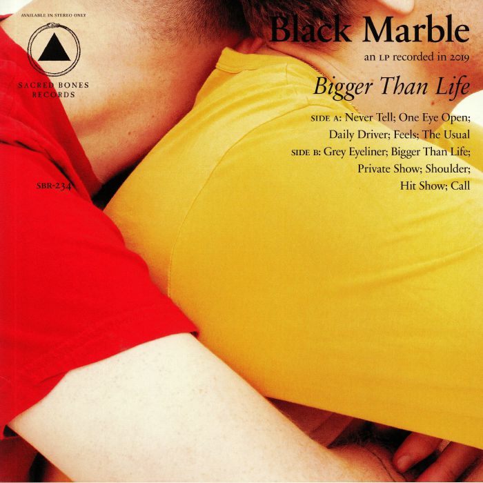 Black Marble – Bigger Than Life vinyl cover