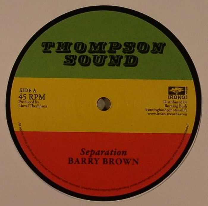 Barry Brown | The Roots Radics Band Separation