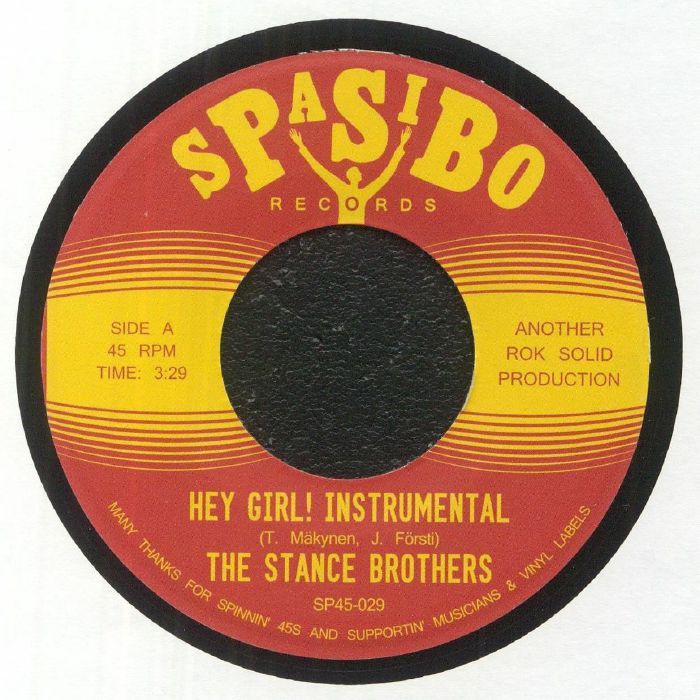 The Stance Brothers Hey Girl! (instrumental)