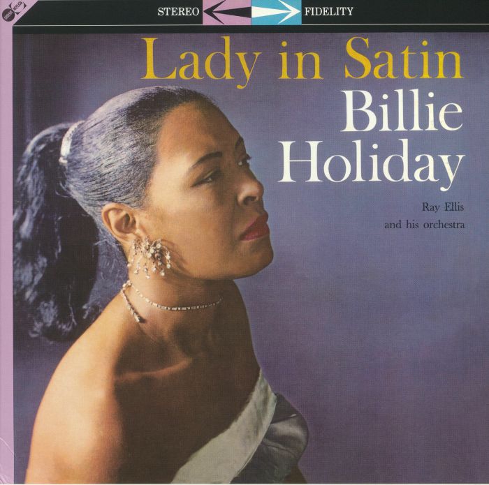 Billie Holiday – Lady In Satin vinyl cover