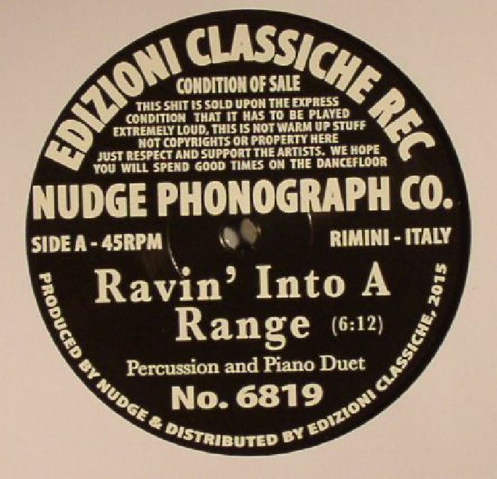 Nudge Phonograph Co Sweet/Ravin Into A Range EP