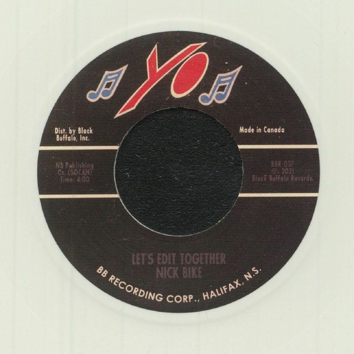 Nick Bike – Lets Edit Together vinyl cover