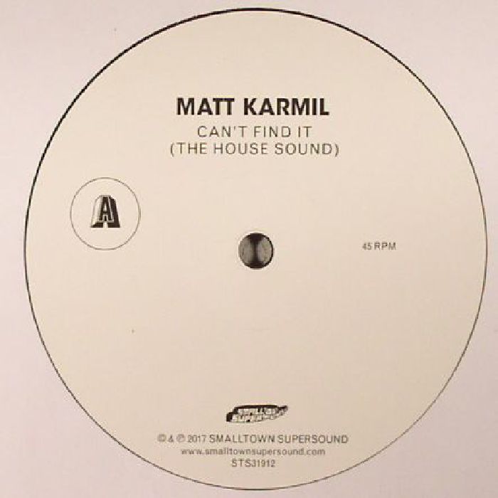 Matt Karmil Cant Find It (The House Sound)