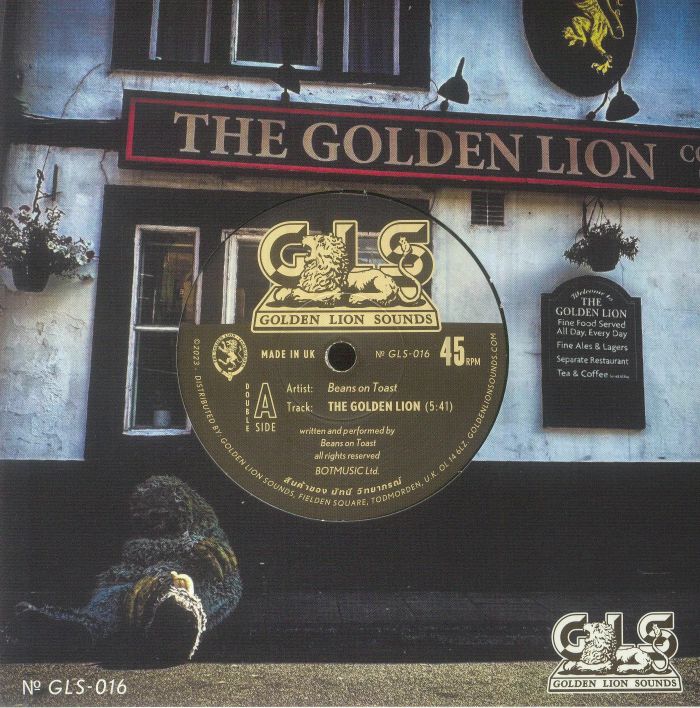 Beans On Toast | Commoners Choir – The Golden Lion vinyl cover