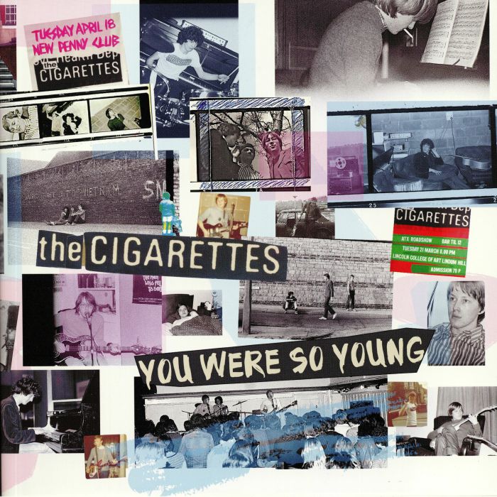 The Cigarettes – You Were So Young vinyl cover