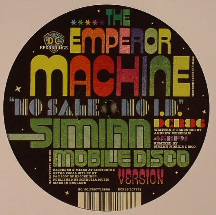 The Emperor Machine No Sale No ID