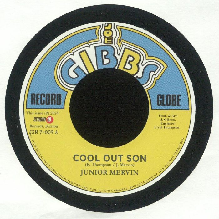 Junior Mervin | Joe Gibbs and The Professionals Cool Out Son