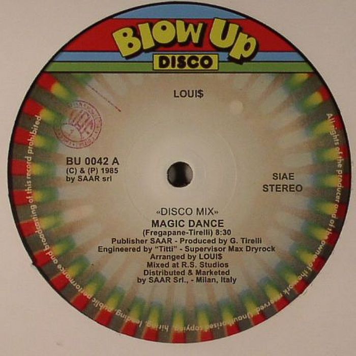 Loui$ – Magic Dance vinyl cover