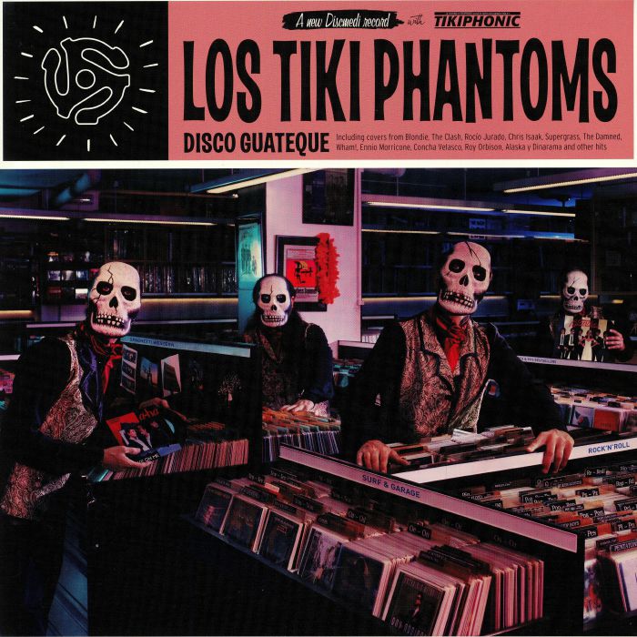 Los Tiki Phantoms – Disco Guateque vinyl cover