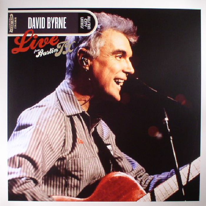 David Byrne – Live From Austin TX vinyl cover