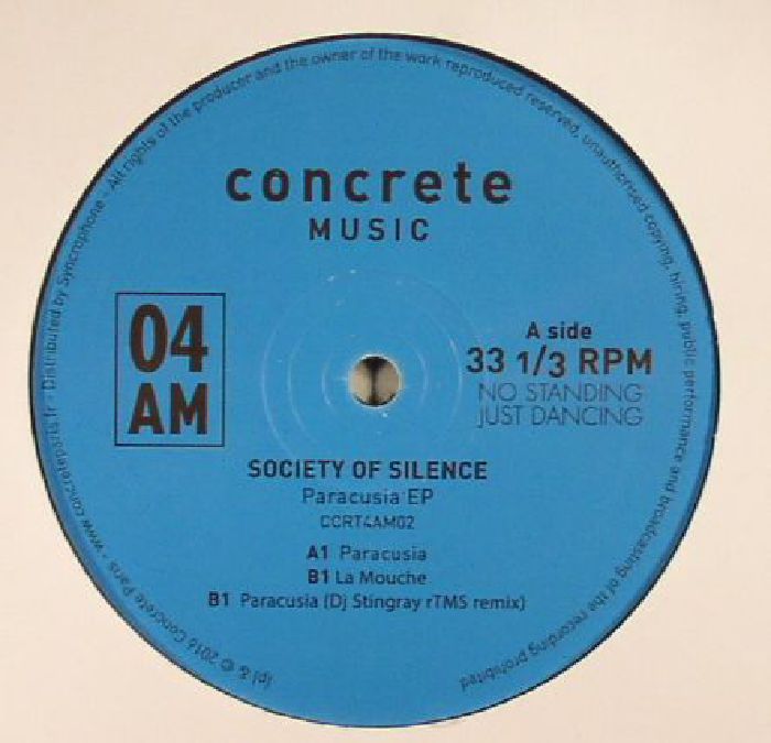 Society Of Silence Paracusia EP