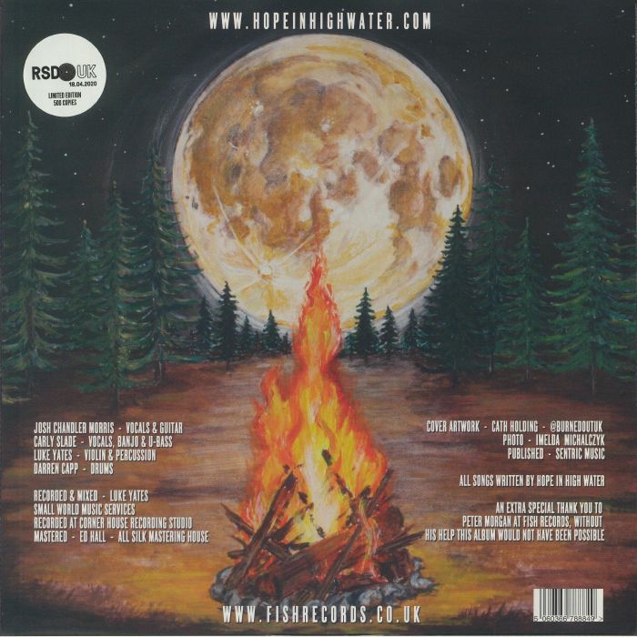 Hope In High Water Bonfire and Pine (Record Store Day 2020)