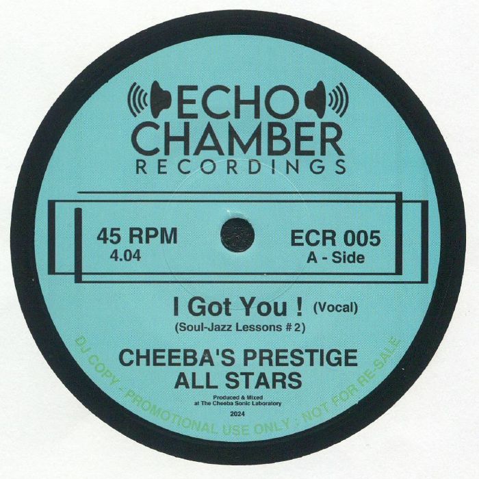 Cheebas Prestige All Stars – I Got You vinyl cover