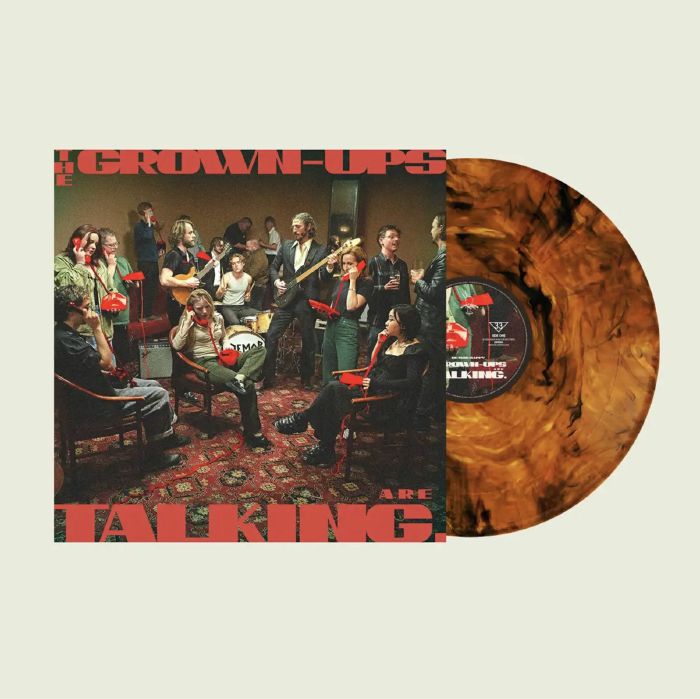 Demob Happy – The Grown Ups Are Talking vinyl cover
