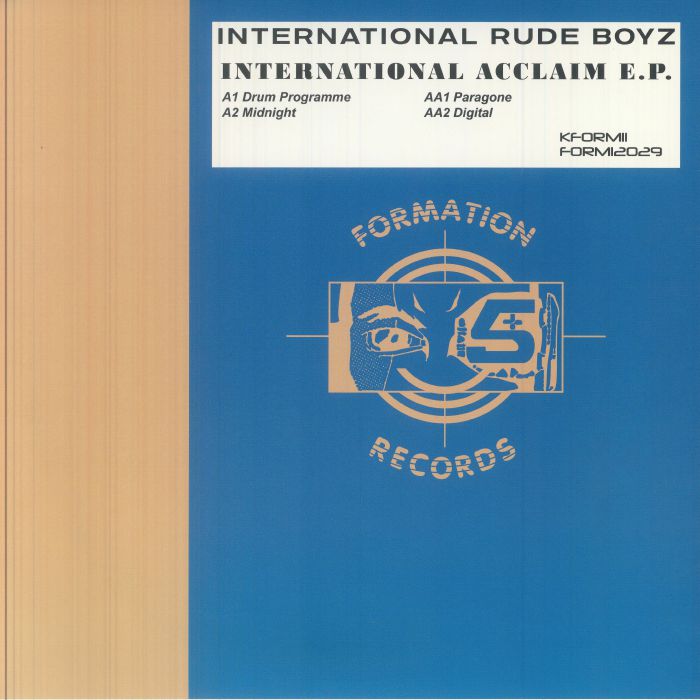 International Rude Boyz – International Acclaim EP vinyl cover