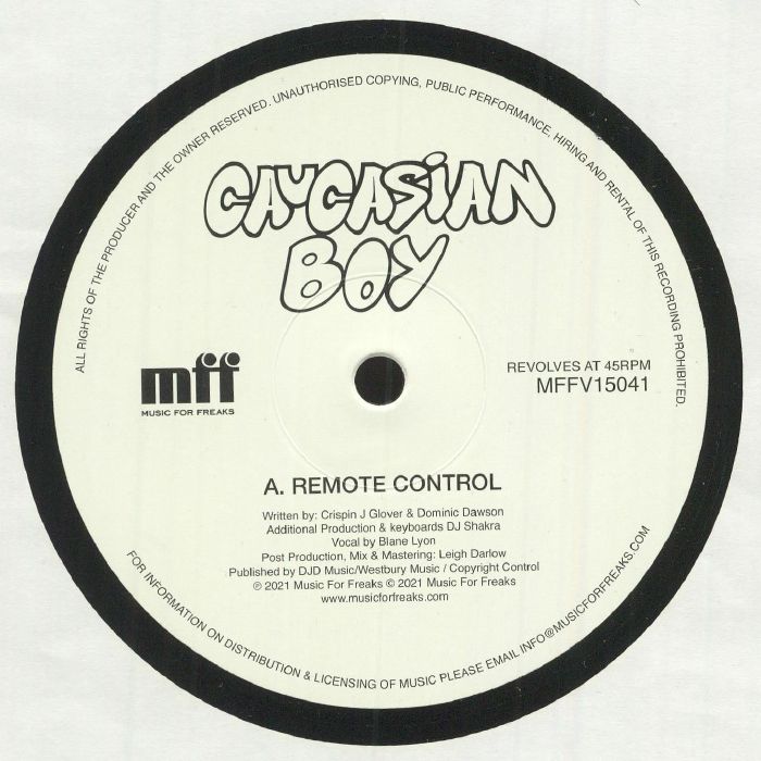 Caucasian Boy Remote Control EP