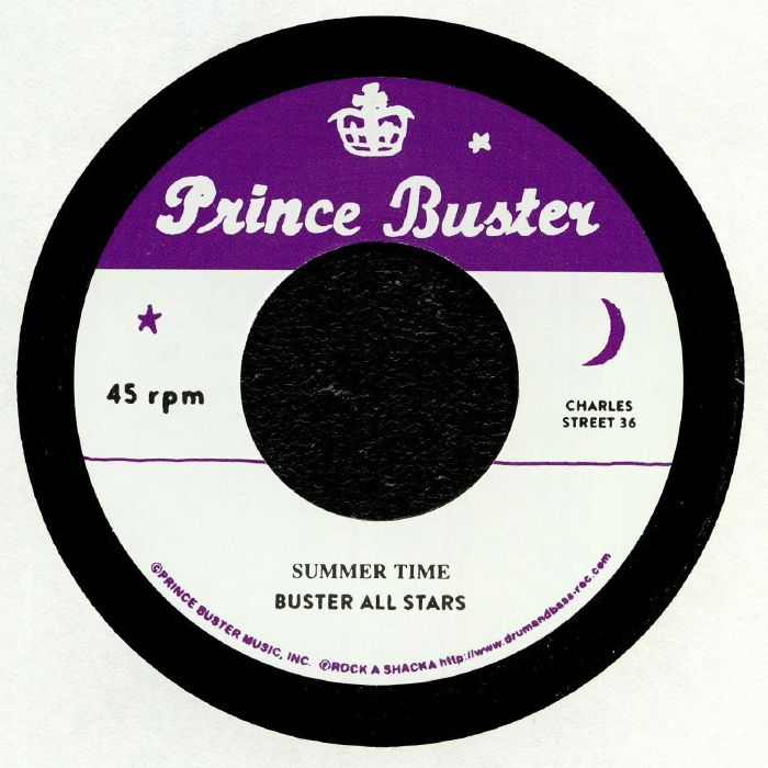 Buster All Stars – Summer Time vinyl cover