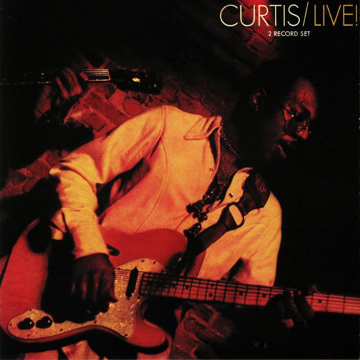 Curtis Mayfield – Curtis/Live! vinyl cover