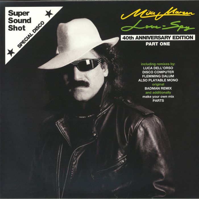Mike Mareen – Love Spy 40th Anniversary Edition Part 1 EP vinyl cover