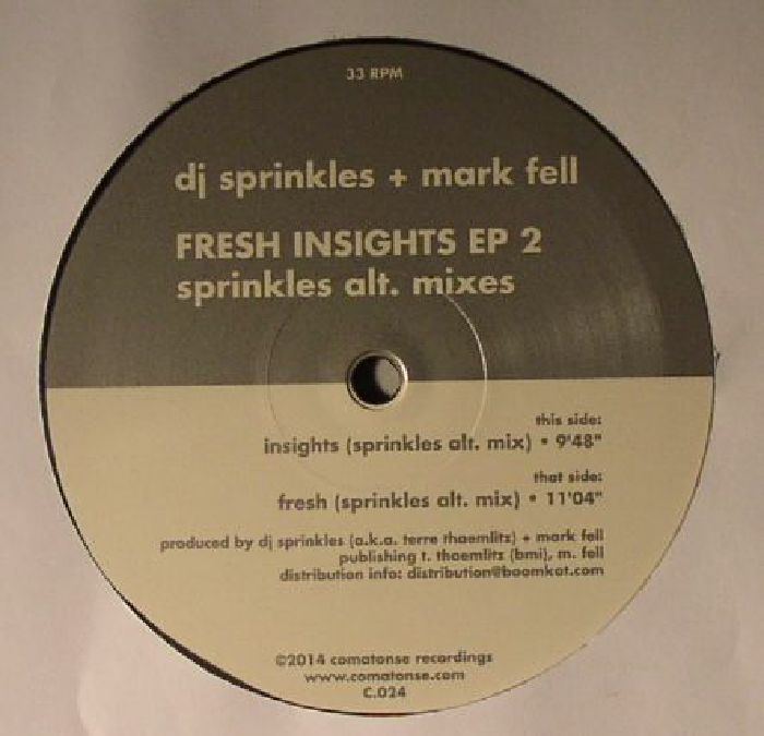 DJ Sprinkles | Mark Fell Fresh Insights EP 2