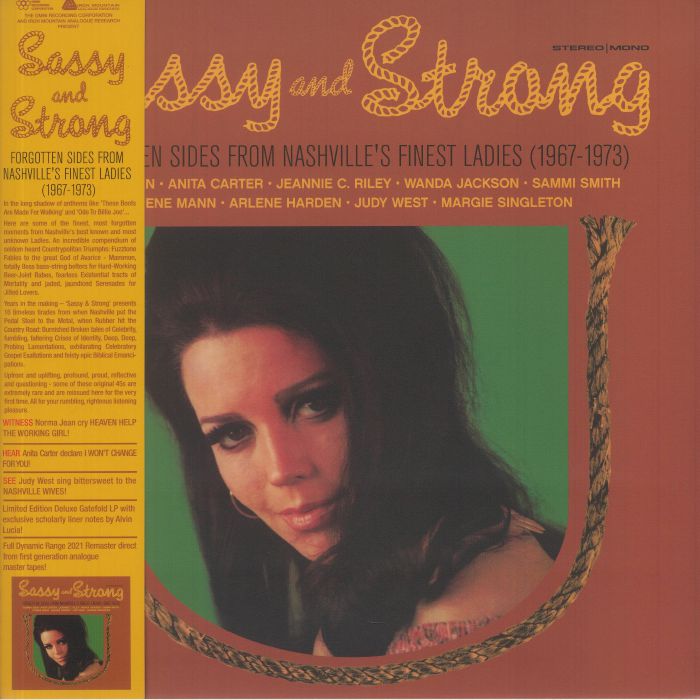 Various Artists Sassy and Strong: Forgotten Sides From Nashvilles Finest Ladies (Record Store Day RSD 2021)