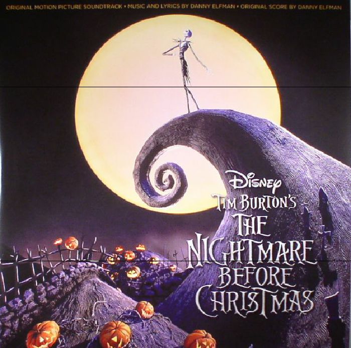 Danny Elfman – The Nightmare Before Christmas (Soundtrack) vinyl cover