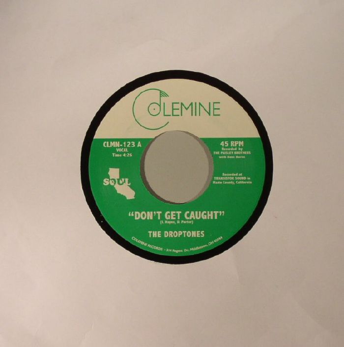 The Droptones – Dont Get Caught vinyl cover