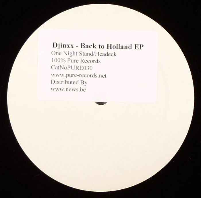 Djinxx Back To Holland EP