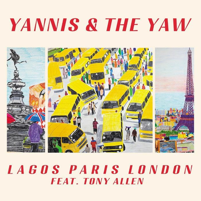 Yannis and The Yaw | Tony Allen – Lagos Paris London vinyl cover
