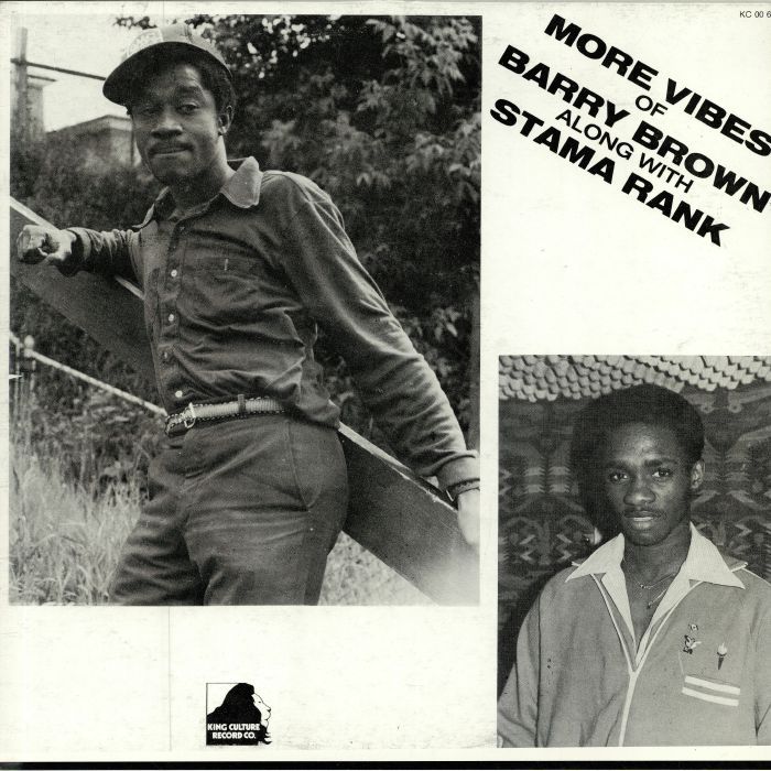 Barry Brown | Stama Rank More Vibes Of Barry Brown Along With Stama Rank (warehouse find, slight sleeve wear)