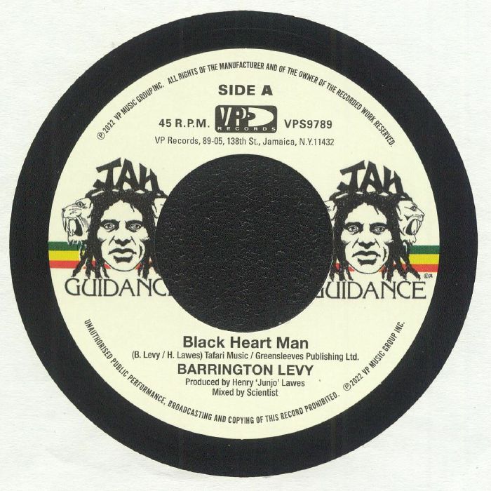 Barrington Levy | Roots Radics Black Heart Man
