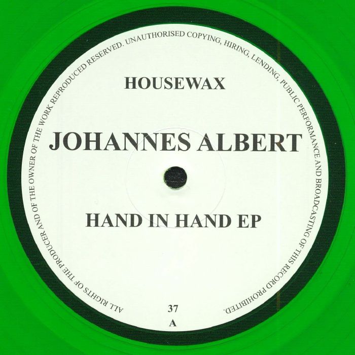 Johannes Albert – Hand In Hand EP vinyl cover