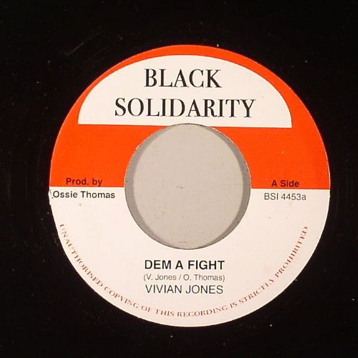 Vivian Jones – Dem A Fight (Horace Andy Mr Bassie Riddim) vinyl cover