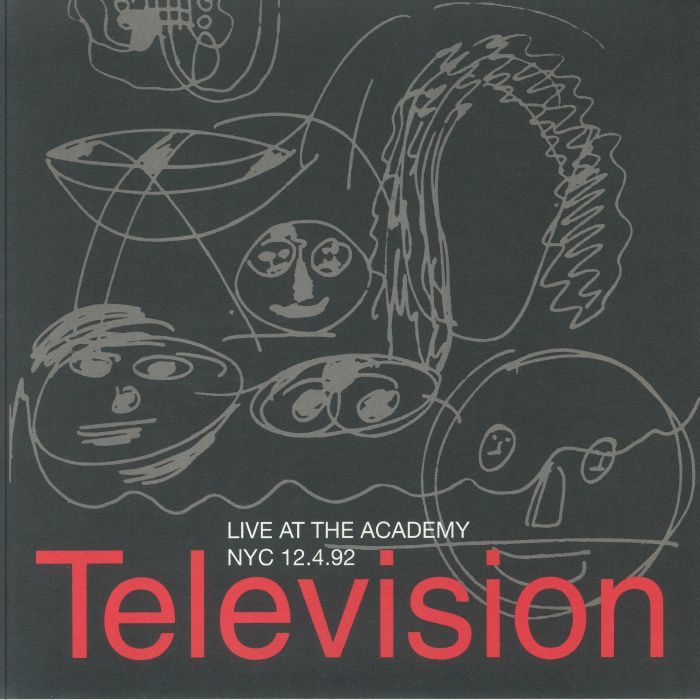 Television Live At The Academy NYC 12/4/92 (Record Store Day RSD 2024)