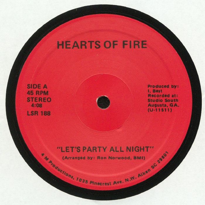 Hearts Of Fire Lets Party All Night