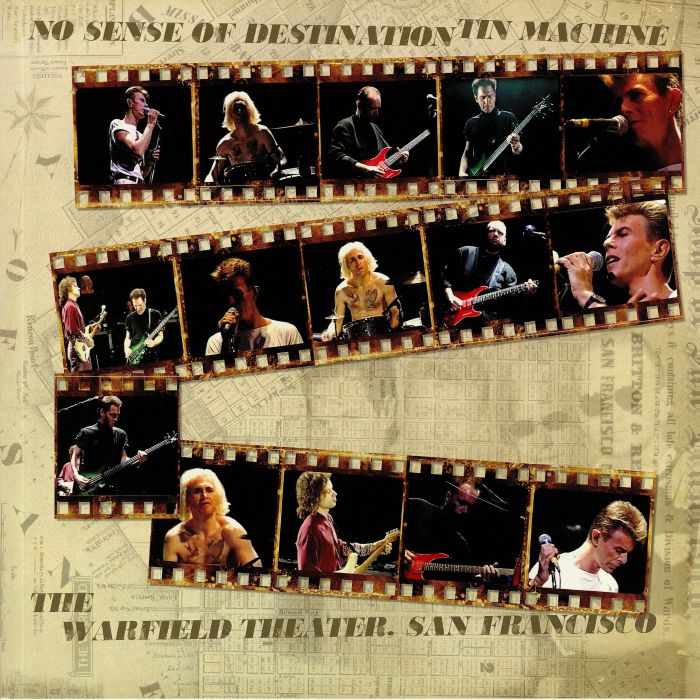 David Bowie | Tin Machine – No Sense Of Destination vinyl cover