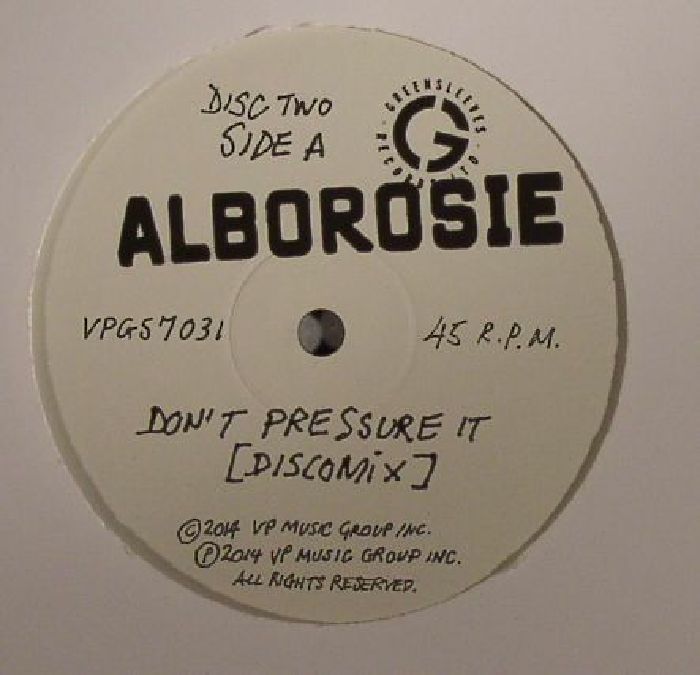 Alborosie Dont Pressure It
