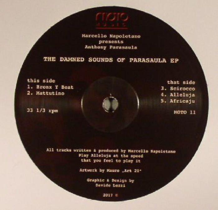 Marcello Napoletano | Anthony Parasaula The Damned Sounds Of Parasaula EP